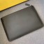 Fendi Bag Bugs Slim Pouch Clutch Bag Black