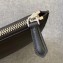Fendi Bag Bugs Slim Pouch Clutch Bag Black