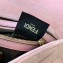 Fendi Velvet Embossed FF Motif Baguette Medium Bag Pink 2019