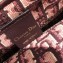 Dior Mini Book Tote Bag In Embroidered Oblique Canvas Burgundy 2019