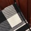 Dior Book Tote Bag In Embroidered Canvas Check Black 2019