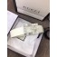 Gucci Width 3.5cm Leather Belt White with Crystals Square G Buckle