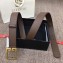 Givenchy Width 3cm Leather Belt Coffee with Double G Buckle