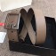 Givenchy Width 3cm Leather Belt Nude with Double G Buckle