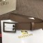 Givenchy Width 3cm Leather Belt Nude with Double G Buckle