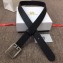 Givenchy Width 3cm Leather Belt Black with Double G Buckle