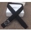 Loewe Width 3.8cm Leather Belt Black With Anagram Buckle