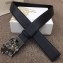 Versace Width 4cm Palazzo Belt Black With Medusa Buckle
