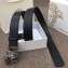 Versace Width 4cm Palazzo Belt Black With Medusa Buckle