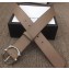 Gucci Width 4cm Leather Belt Nude with Square Buckle