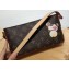 Louis Vuitton Print Monogram Canvas Crossbody Bag 2019