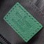 Louis Vuitton Monogram Empreinte Triangle Shaped Messenger Bag M54330 Green 2019