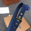 Louis Vuitton Width 3.5cm Monogram Denim Signature Belt Blue 2019