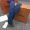 Louis Vuitton Width 3.5cm Monogram Denim Signature Belt Blue 2019