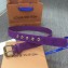 Louis Vuitton Width 3.5cm Monogram Denim Signature Belt Purple 2019
