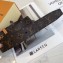 Louis Vuitton Width 3.5cm Monogram Canvas Signature Belt 2019