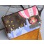 Louis Vuitton Monogram Canvas Pochette Double Zip Bag Print 2019