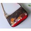 Louis Vuitton Monogram Canvas Mini Pochette Accessoires Bag Lions Print M63830