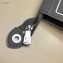 Louis Vuitton Pochette Voyage MM Bag Taiga Leather Outline Gray/White