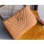 Louis Vuitton New Wave Zip Pochette Bag M68478 Apricot 2019