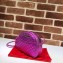 Gucci Laminated Leather Mini Shoulder Bag 534951 Purple 2019
