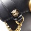 Gucci Web GG Marmont Leather Shoulder Bag 476468 Black