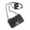 Chanel Embossed Chevron Small Boy Flap Bag Black 2019