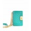Chanel Calfskin and Gold-Tone Metal Small Boy Flap Bag Turquoise 2019