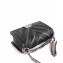 Chanel Embossed Chevron Medium Boy Flap Bag Black 2019