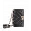 Chanel Embossed Chevron Medium Boy Flap Bag Black 2019
