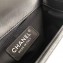Chanel Embossed Chevron Small Boy Flap Bag Black 2019