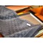 Gucci GG Jacquard Pattern Wool Scarf 411115 180x48cm Dark Gray