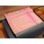 Gucci GG Jacquard Pattern Wool Scarf 411115 180x48cm Pink/Yellow