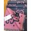 Gucci GG Jacquard Wool Scarf 495592 192x37cm Dark Gray/Pink