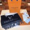 Louis Vuitton Reykjavik Scarf 185x45cm M71040 Black