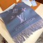 Louis Vuitton Reykjavik Scarf 185x45cm Gray/Pink