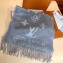 Louis Vuitton Reykjavik Scarf 185x45cm Gray