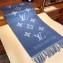 Louis Vuitton Reykjavik Scarf 185x45cm M75704 Denim