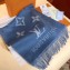 Louis Vuitton Reykjavik Scarf 185x45cm M75704 Denim