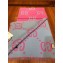 Gucci GG Jacquard Wool Scarf 495592 192x37cm Pink/Gray
