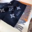 Louis Vuitton Reykjavik Scarf 185x45cm M70869 Gradient Noir Gris