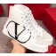 Valentino VLOGO Canvas Tricks High-top Sneakers White 2019