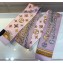 Louis Vuitton Vendome Bandeau Scarf 8x120cm M73867 Gris Bubble Gum 2019