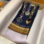Louis Vuitton Vendome Bandeau Scarf 8x120cm M73868 Navy 2019