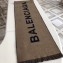 Balenciaga Logo Print Scarf 34x200cm Navy Blue 2019