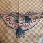 Louis Vuitton Damier Azur Straps Stole Scarf M73376 190x100cm 2019