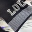 Louis Vuitton Louis Scarf 30x170cm M71234 Noir Blanc 2019