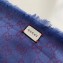 Gucci GG and Stripe Scarf 140x140cm Purple 2019