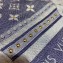 Louis Vuitton Studdy Denim Monogram Shawl Scarf 140x140cm Blue M73698 2019