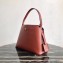 Prada Saffiano Leather Matinée Medium Handbag 1BA249 Red 2019